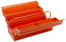 Bahco 3149-OR Metallic Tool Boxes with 5 Compartments and Locking Capability