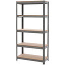 Clarke 6600812 CSM5150B 150kg Boltless Shelving (Dark Grey)
