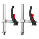Bessey TW20-15-8-KLI-SET of 2 Clamping Element for Woodworking Tables with KLI ratchet