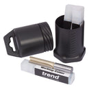 Trend Tools BR01/3 Trend 1/2" Tct Two Flute Straight Worktop Router Cutter 12.7Mm X 50Mm, 3 Pack