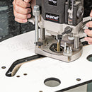 Trend Tools BR01X1/2TC Trend 1/2" Tct Two Flute Straight Worktop Router Cutter 12.7Mm X 50Mm
