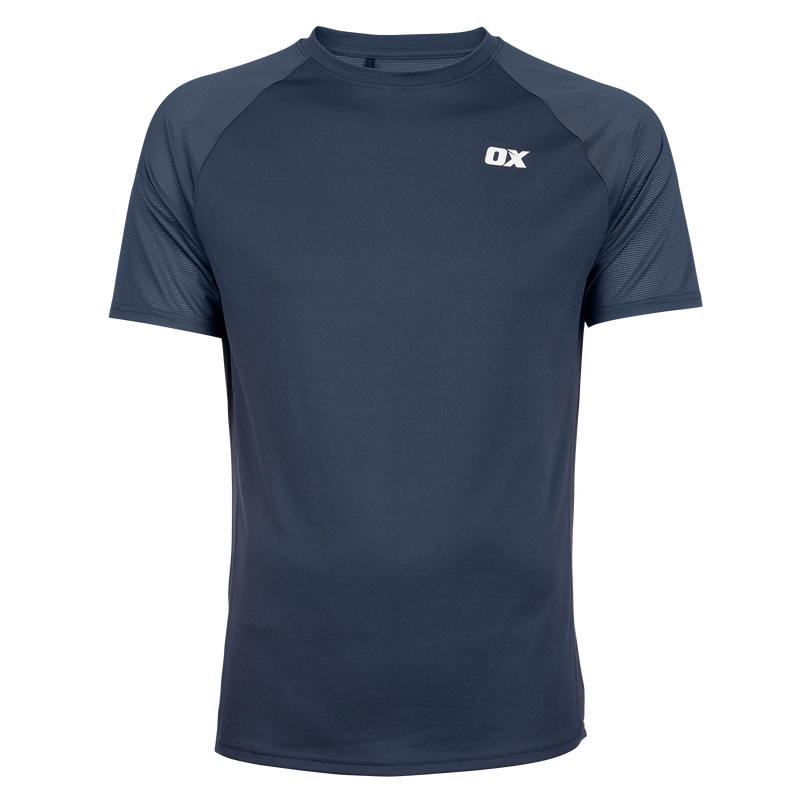 OX W555203Ox Ultra Engineered Crew T-shirt Navy - M