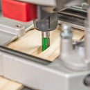 Trend Tools C004AX1/4TC Trend Craftpro 1/4In Shank Two Flute Straight Router Cutter Bit Ref: 5.5Mm Dia X 19Mm Cut Depth