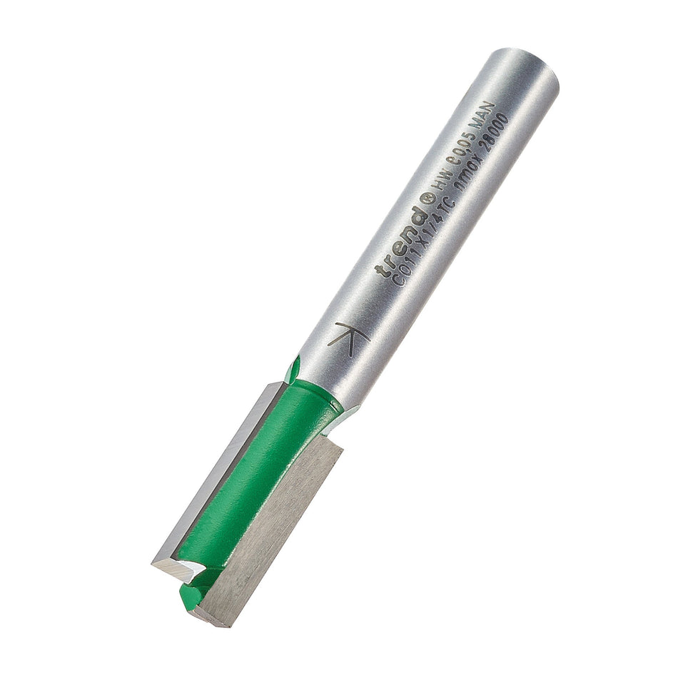 Trend Tools C011X1/4TC Two Flute Cutter 7.9Mm Diameter