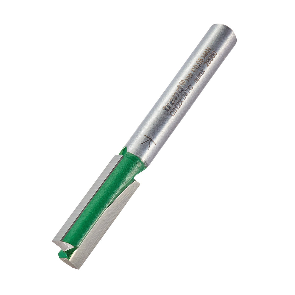 Trend Tools C012X1/4TC Two Flute Cutter 7.9Mm Diameter