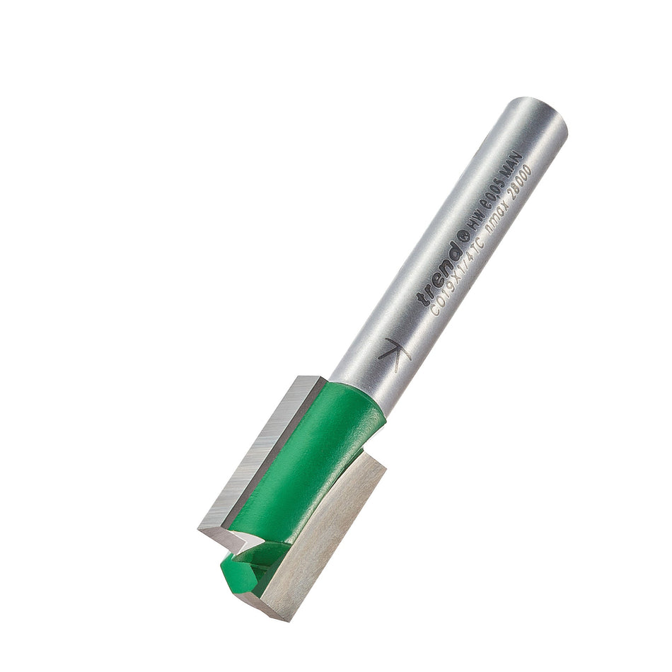 Trend Tools C019X1/4TC Two Flute Cutter 12Mm Diameter