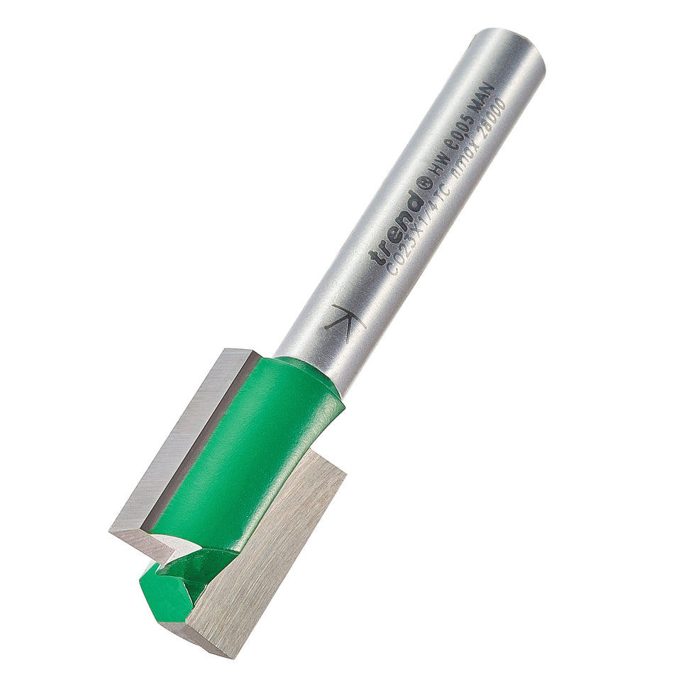 Trend Tools C023X1/4TC Two Flute Cutter 14.3Mm Diameter