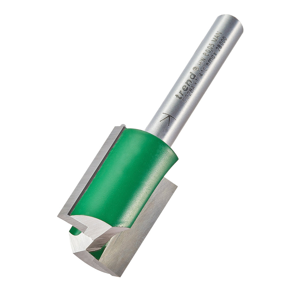 Trend Tools C028AX1/4TC Two Flute Cutter 18.0Mm Diameter