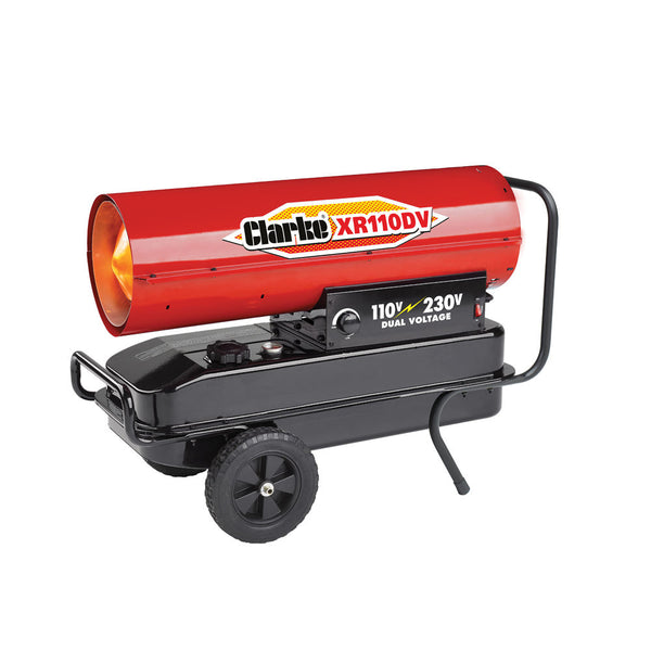 Clarke 6931023 XR110DV 29.3kW Diesel Dual Voltage Industrial Space Heater (110V/230V)