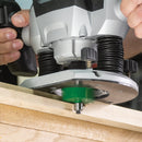 Trend Tools C040AX1/2TC Trend Craftpro 1/2In Bearing Guide Large Rebater Bit 50.8Mm Dia X 22.5Mm Cut Depth