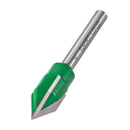 Trend Tools C043CX1/4TC Triple Flute Engraver Angle =60 Degrees
