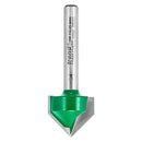 Trend Tools C044AX1/4TC Chamfer V Groove Cutter Angle=45 Degrees