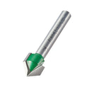 Trend Tools C044X1/4TC Chamfer V Groove Cutter Angle=45 Degrees