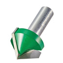 Trend Tools C045AX1/2TC Chamfer V Groove Cutter Angle=45 Degrees