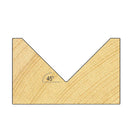 Trend Tools C045BX1/2TC Chamfer V Groove Cutter Angle=45 Degrees