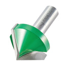Trend Tools C045BX1/2TC Chamfer V Groove Cutter Angle=45 Degrees