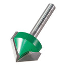 Trend Tools C045X1/4TC Chamfer V Groove Cutter Angle=45 Degrees