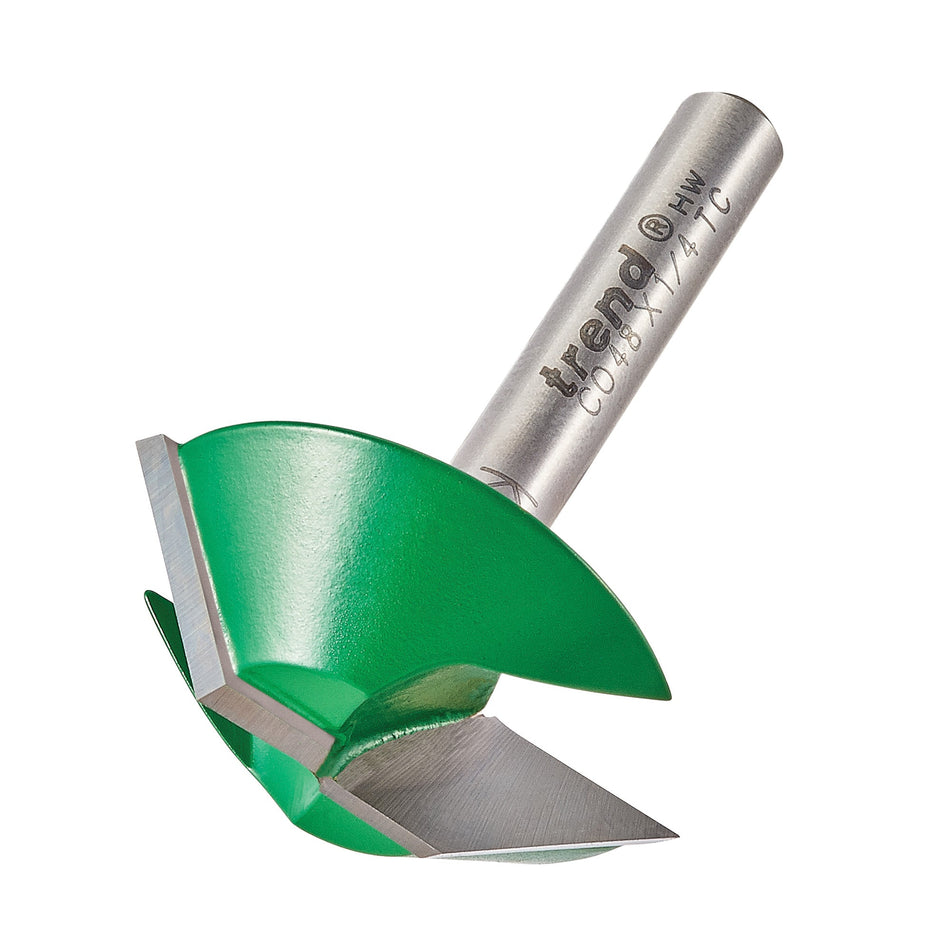 Trend Tools C048X1/4TC Chamfer Angle= 45 Degrees