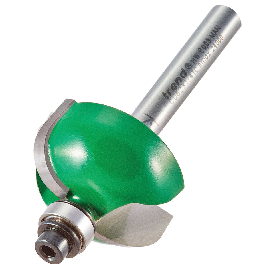 Trend Tools C062X1/4TC Self Guided Radius 9.5Mm