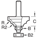 Trend Tools C094X1/4TC Ovolo 4Mm Radius