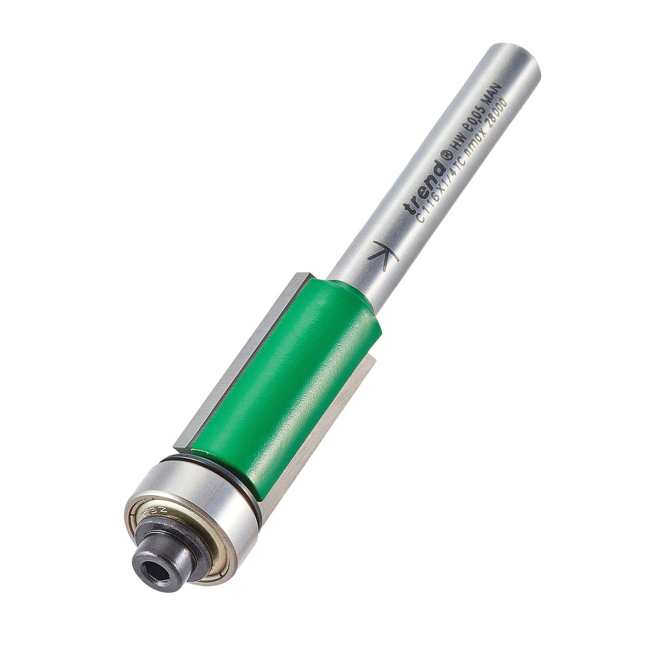 Trend Tools C116X1/4TC Self Guided Trimmer 12.7Mm Diameter
