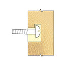 Trend Tools C120X1/4TC Keyhole 9.5Mm Diameter