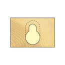 Trend Tools C120X1/4TC Keyhole 9.5Mm Diameter