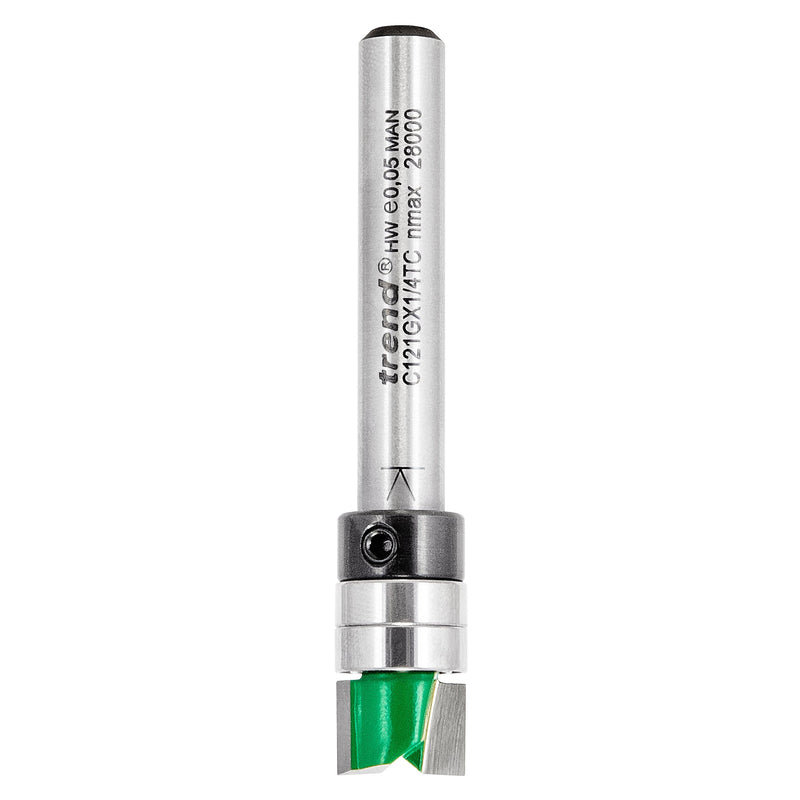 Trend Tools C121GX1/4TC Template Profile 9.5Mm Diameter