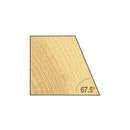 Trend Tools C138BX1/4TC Self Guided Chamfer 67.5 Degrees X 22.2Mm Cut