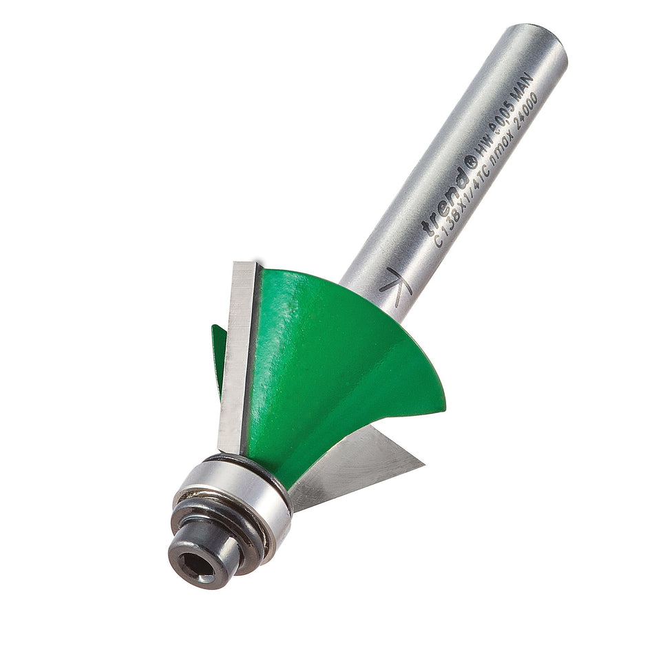Trend Tools C138X1/4TC Self Guided Chamfer 60 Degrees X 12.7Mm Cut