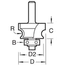 Trend Tools C215X1/4TC Bearing Guided Corner Bead 7Mm Radius