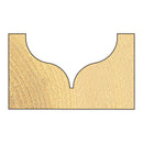 Trend Tools C142X1/4TC Ogee Mould 7.5Mm Radius X 27Mm Diameter