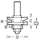 Trend Tools C156X8MMTC Profile Scriber Flat Classic Set