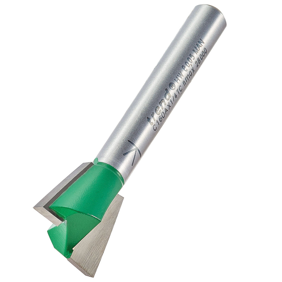 Trend Tools C160AX1/4TC Dovetail 15.9Mm Diameter X 104 Degrees