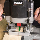 Trend Tools C164AX1/4TC Trend Craftpro 1/4In Two Flute Straight Router Cutter Bit 13 Dia X 20Mm Cut Depth