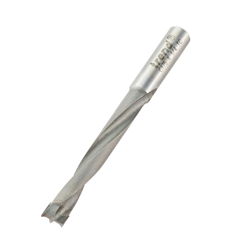 Trend Tools C175X1/4TC Dowel Drill 6Mm X 35Mm Cut