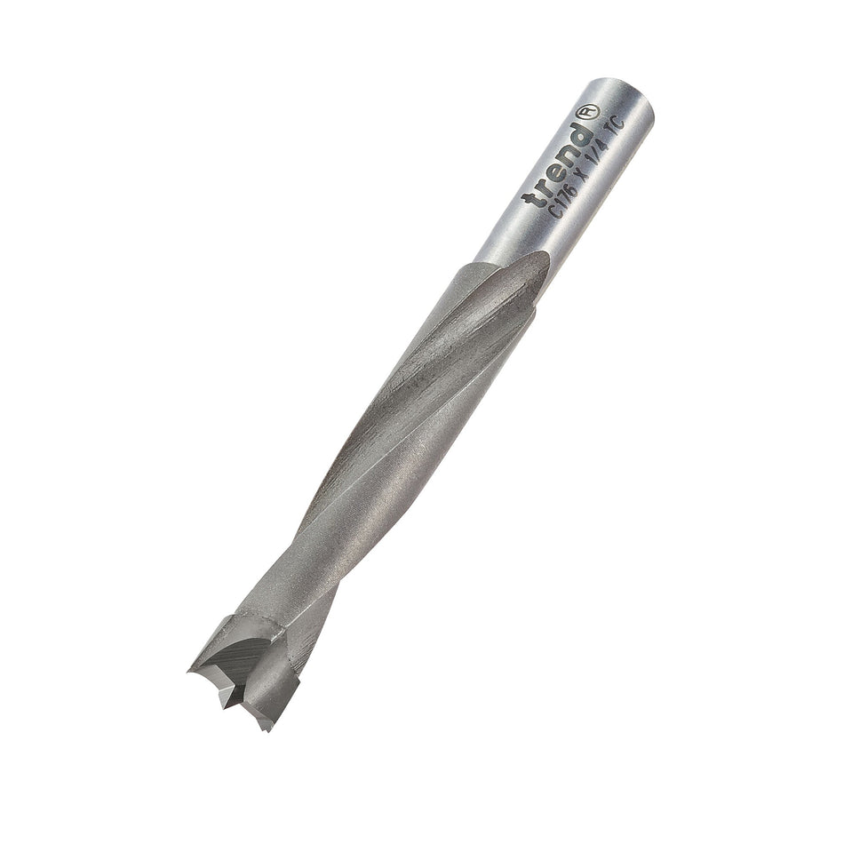 Trend Tools C176X1/4TC Dowel Drill 8Mm X 35Mm Cut