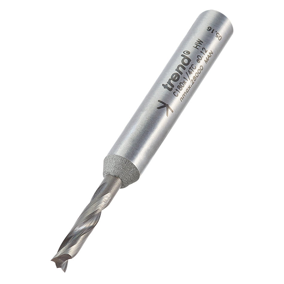 Trend Tools C180X1/4TC Dowel Drill 3Mm X 14Mm Cut