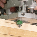 Trend Tools C193AX1/4TC Trend Craftpro 1/4In Bearing Guided Rebater 24Mm Dia X 12.7Mm Cut Depth