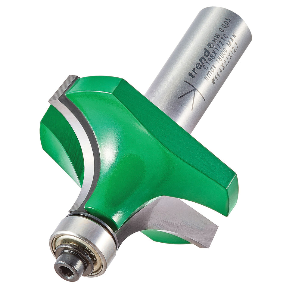 Trend Tools C198X1/2TC Bearing Guided Round Over Ovolo 16Mm Radius