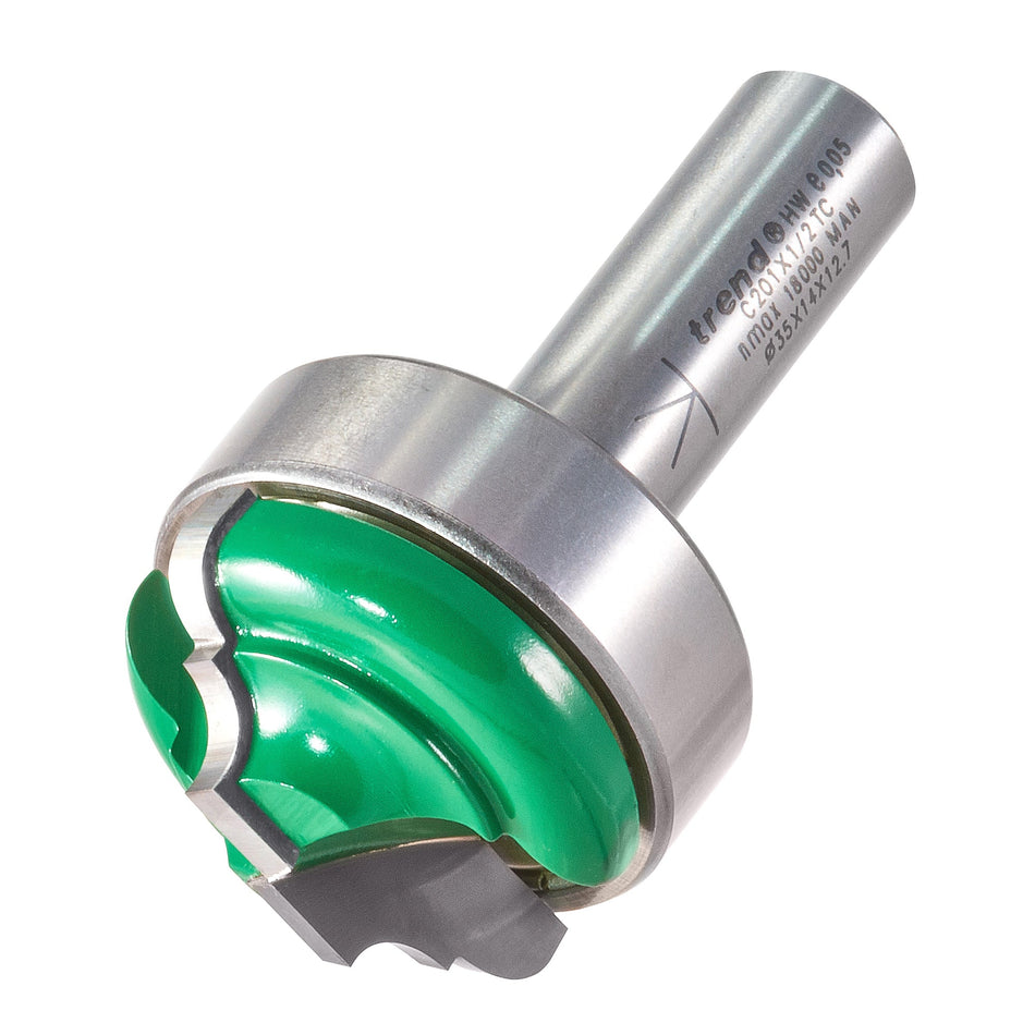 Trend Tools C201X1/2TC Bearing Guided Classic 5.2Mm Radius