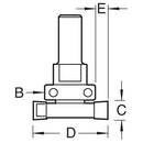 Trend Tools C208X1/2TC Intumescent Cutter 10Mm X 40Mm