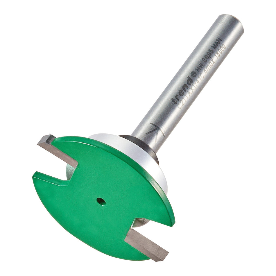 Trend Tools C211AX1/4TC Weatherseal Groover 2.5Mm X 7Mm