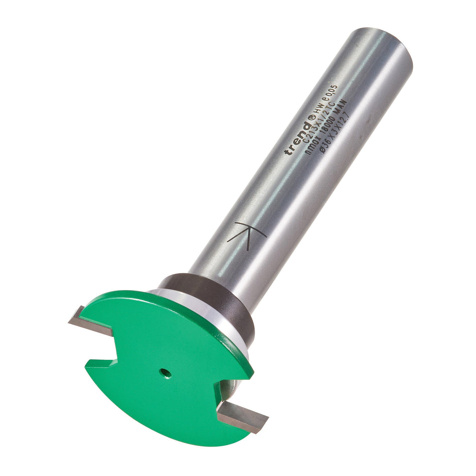 Trend Tools C213X1/2TC Weatherseal Groover 3Mm X 7Mm