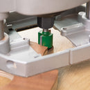 Trend Tools C290X1/4TC Trend Craftpro 1/4In  Low Profile Bearing Guided Trimmer 19.1 Dia X 16Mm Cut Depth