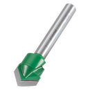 Trend Tools C300X1/4TC Rend Craftpro 1/4 Alucobond 45 Degrees V Groove 13Mm Dia X 10Mm Cut Depth