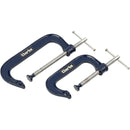 Clarke 1801840 CHT840 2 Piece 4" And 6" G-clamp Set