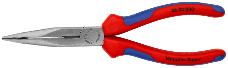 KNIPEX 26 22 200 SNIPE NOSE SIDE CUTTING PLIERS