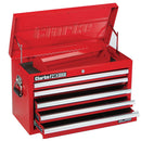 Clarke 7638016 CBB205C HD Plus 5 Drawer Tool Chest (Red)