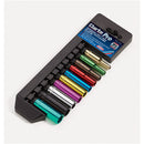 Clarke 1700745 PRO339 10 Piece Colour Coded Deep Socket Set Ð 1/4" Drive